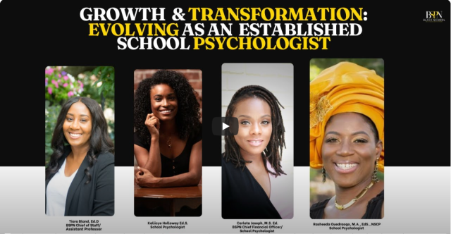 VP Ouedraogo championing for Colorado’s School Psych’s of Color